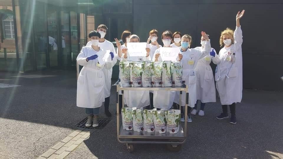 Livraison COVID - Plateaux médicaux sève de bouleau